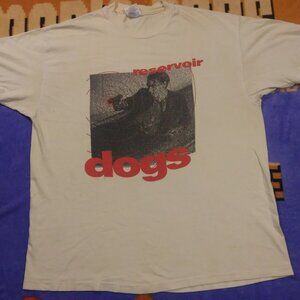 Vintage Rare 90's Reservoir Dogs Quentin Tarantino 1992 Movie Promo XL T-shirt